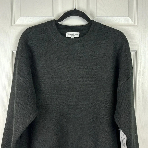 NWT Michael Stars black Maddie pullover sweater sz lg - Picture 8 of 13